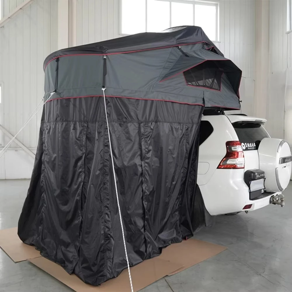 

Палатки на крышу автомобиля для бездорожья: самая большая палатка для кемпинга на крыше автомобиля, для внедорожников 4x4, пикапов, 4-местная, мягкая, устанавливаемая на боковую часть крыши.