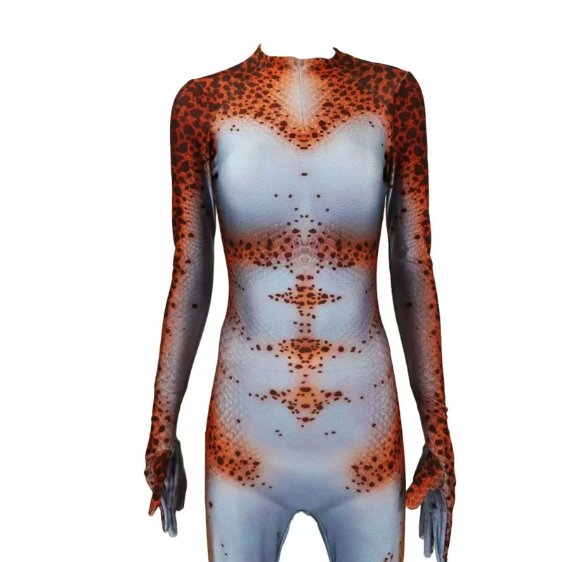 Dorośli Dzieci Predator Kostiumy Cosplay Druk 3D Film Mężczyzna Kobieta Predator Body Halloween Zentai Kombinezon K