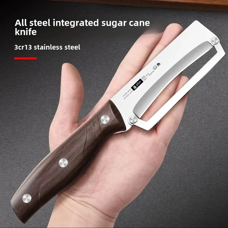 Stainless Steel Peeler with Wooden Handle for Peeling Slicing Fruits and Vegetables Durable and Smooth Operation Home Gadgets