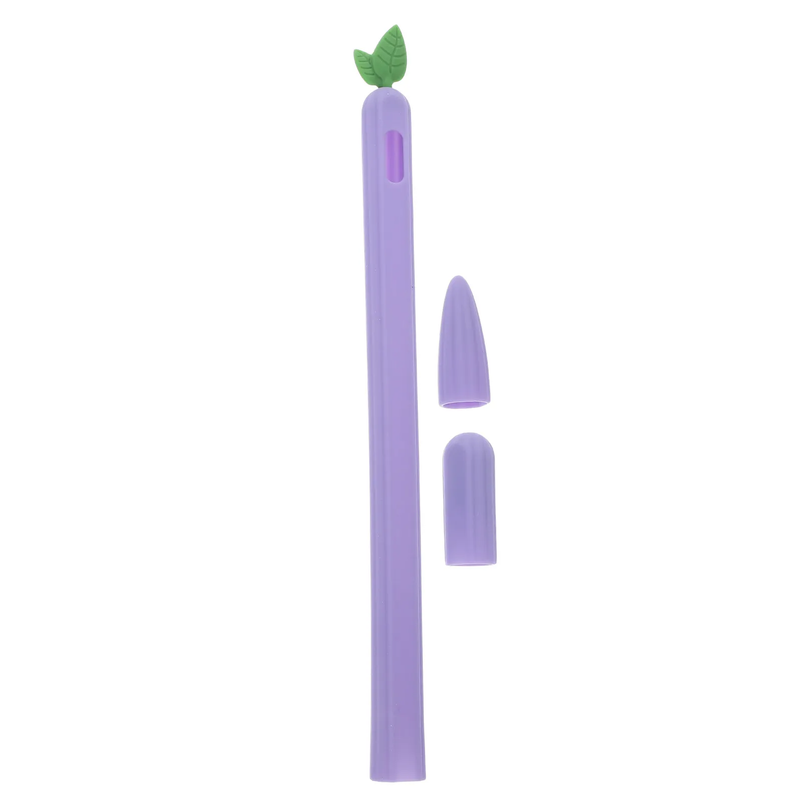 Silicone Pencil Sleeve Compatible with Apple Pencil 2 Soft Flexible Nonslip Design Comfortable Grip Decorative Protective Stylus