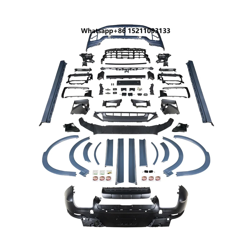 KM Premium High Quality SD Bodykit-Double DRL Style Parts Fit for 9Y0.2 SUV Upgrade Enhanced Visual Appeal Car Bumpers