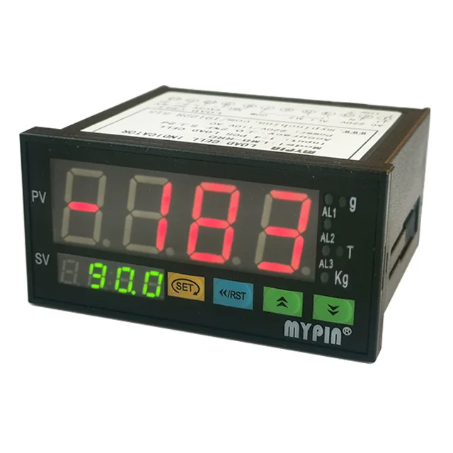(LM8-RRD)4 Digital Loadcell Indicator,Weighing Packing Machine Indicator ,2 Relays Alert Device Weighing  Controller