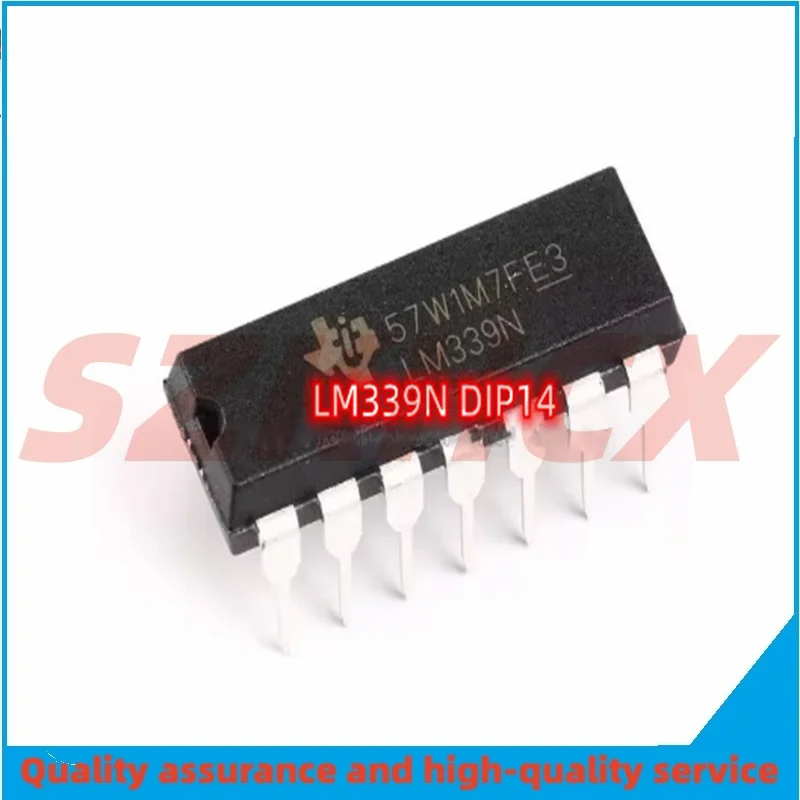 10PCS/LOT LM339N DIP14 LM 339 N IC QUAD DIFF COMPARATOR 14-DIP LM339-N LM339AN LM339NG4 LM339NE4