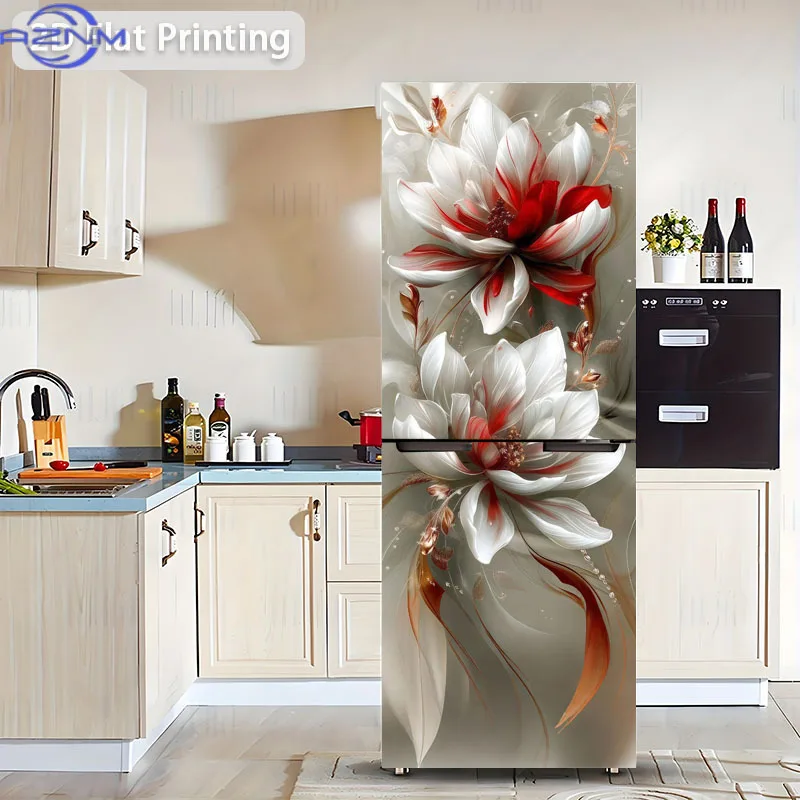 1 Refrigerator Sticker, Size 