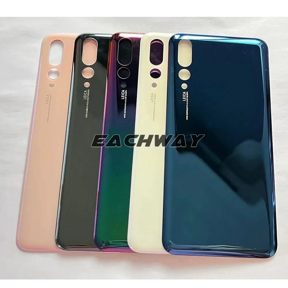 Back Glass For Huawei P20 Pro Battery Cover with Camera Lens Rear Housing Door Case For Huawei P20 Battery Cover