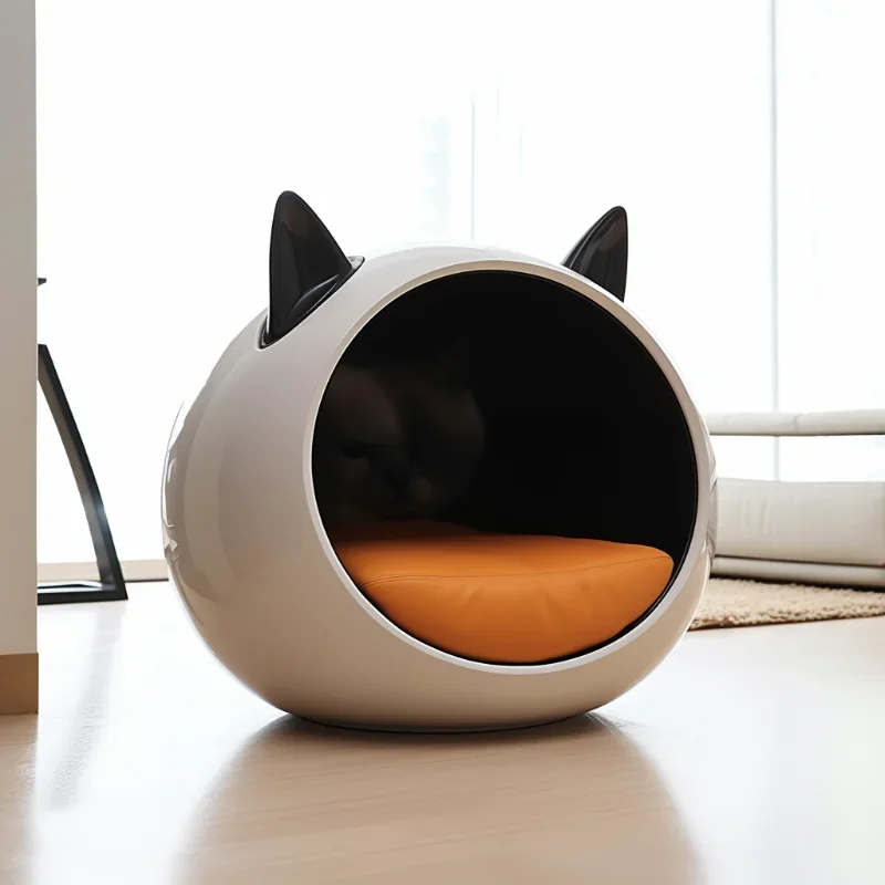 

3D printing integrated cat and dog bed furniture, indoor pet house, kennel, modern cat and dog house,cat nest