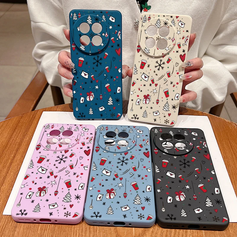 Schlanke, weiche TPU-Silikon-Handyhülle für OnePlus 13R 13 12 12R 11R 5G, stoßfeste Weihnachtsgeschenk-bedruckte Abdeckung für OnePlus Ace 5 3 2
