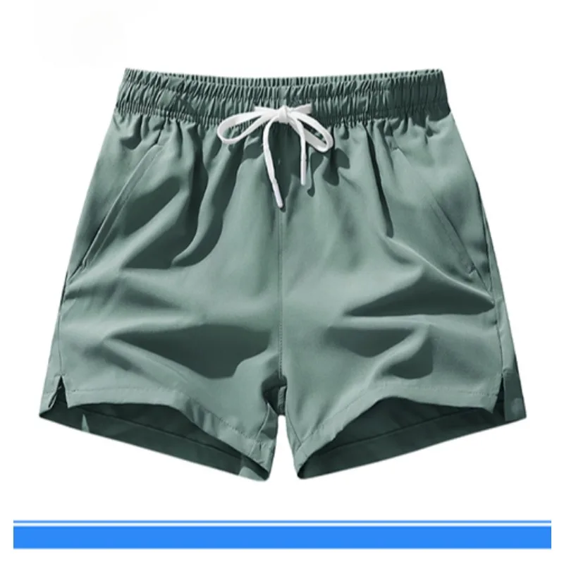 Summer Mens Sweatpants casual Shorts Pockets Basic Solid Color Lightweight Pants Jogging Beach Shorts Men shorts para hombre
