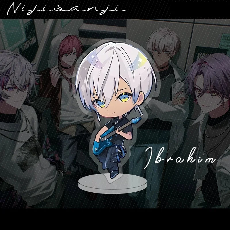 Virtual YouTuber Luxiem Hibari Watanabe Lauren Iroas Minato Fuwa Ibrahim Mini Cute Acrylic Stand Desktop Ornament Fans Gifts