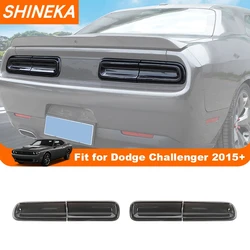 SHINEKA Car Rear Tail Light Lamp Decoration Cover for Dodg Challenger 2015-2023 Up Taillight Lamp Cover Exterior Accessories