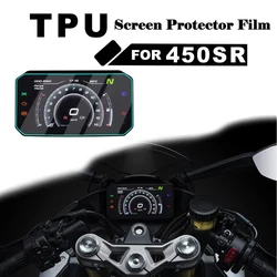 For CFMOTO 450SR SR450 450 SR 2023 2024 Motorcycle Dashboard Screen Protector Cluster Scratch Screen Protection Film Accessories