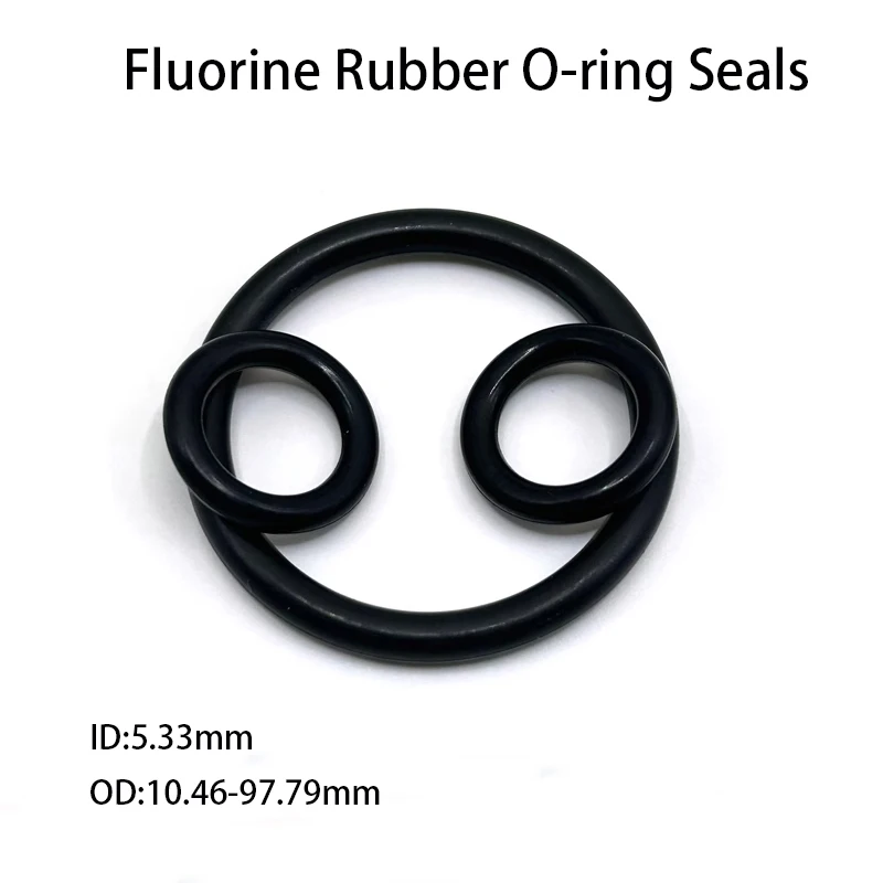 

Star-Shaped Ring Inner Diameter 10.46-97.79mm Thickness 5.33 mm Durable And Wear-Resistant Fluorocarbon Nitrile O-ring Seal