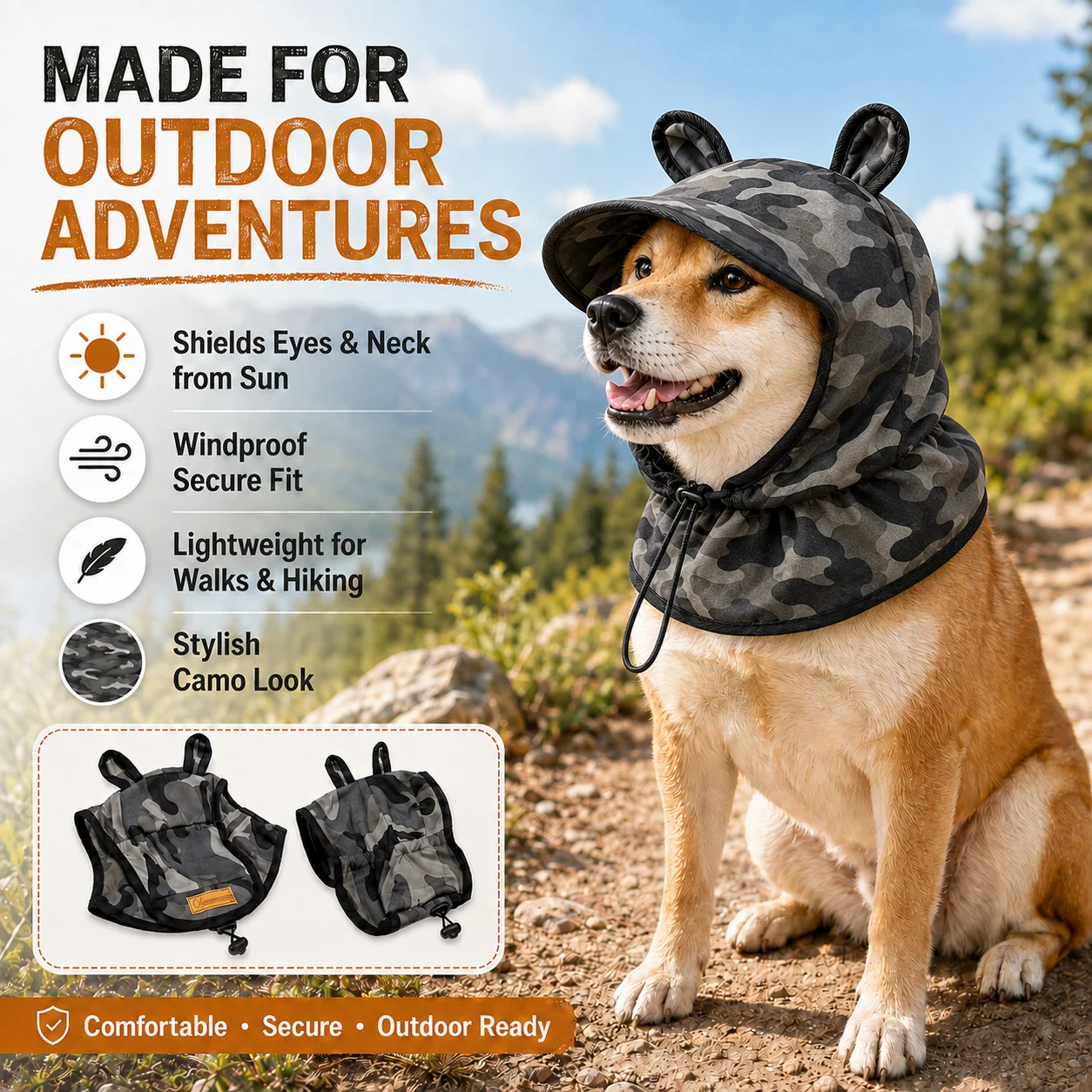 Dog Protective Mask Sun Shade Sun Protection Anti Bite Dog Bite Prevention Prevent Random Eating Pet Supplies