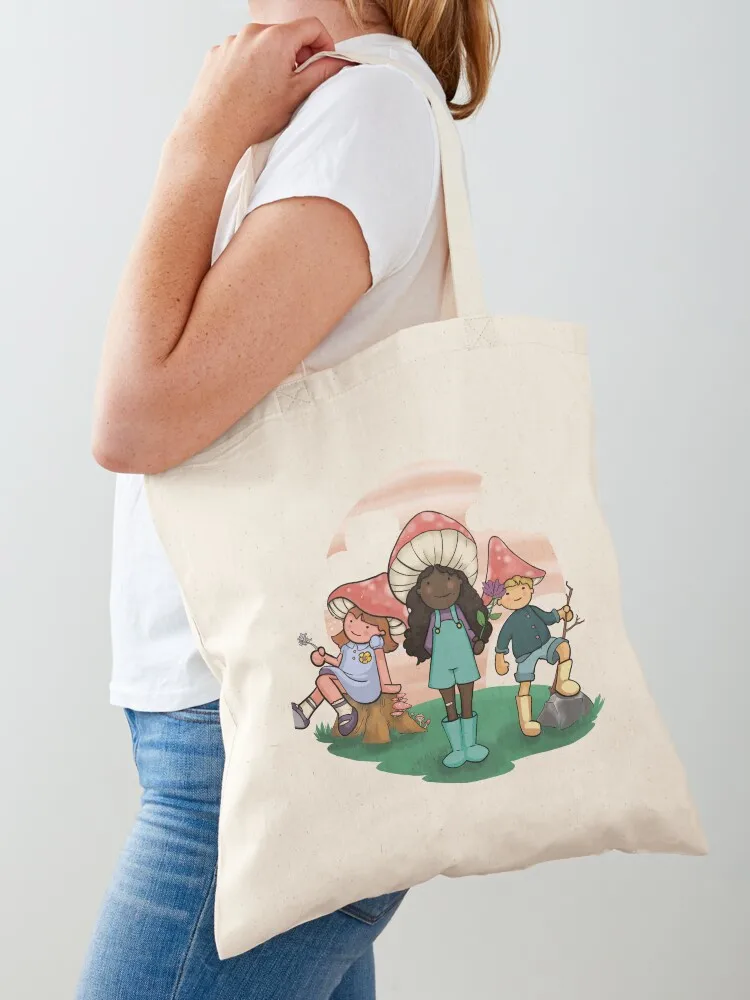 All Friends Are Welcome Tote Bag Shopping bags personalized tote Canvas Tote Bag