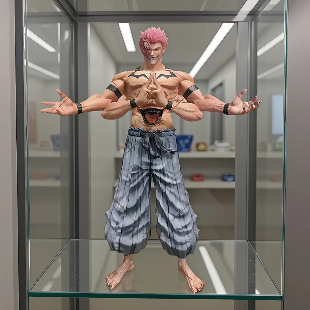 

﻿ Новая фигурка Initial Heart Gk Curse King 30 см Ryomen Sukuna Anime Anime Jujutsu Kaisen Модная модель украшения статуя ﻿ Игрушки