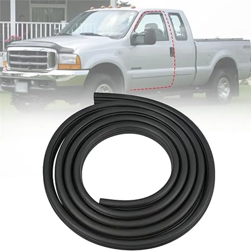 AEA6-2PCS Extended Cab Door Seal Weatherstrip Set DWL111499 For Silverado Sierra X-Cab 2000-2007 5130971 15159030, 15159031