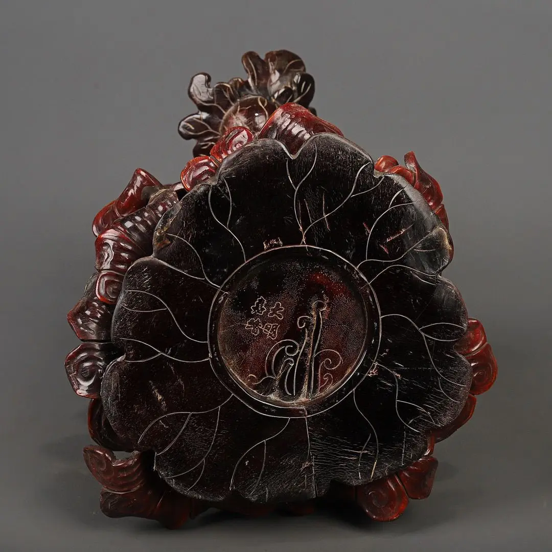 Horn lotus cabbage ornament home collection decoration
