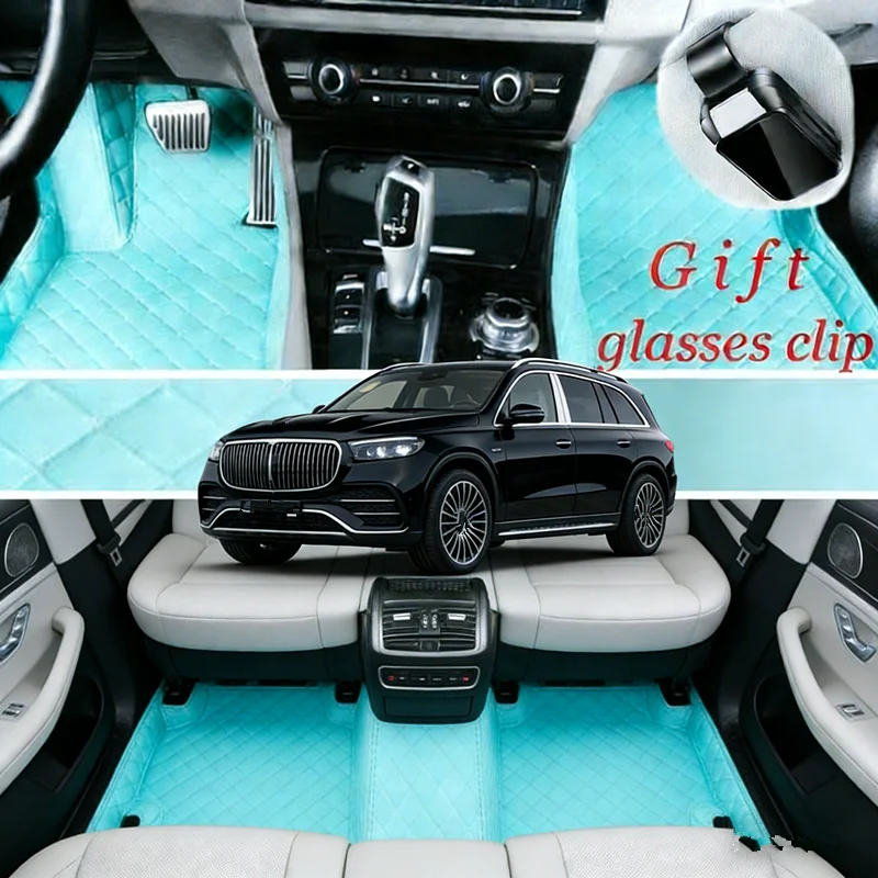 

Custom Waterproof Car Floor Mats For Mercedes Maybach GLS 480 SUV 5-Seat Car Accessories Carpets Covers Left /Right Hand Drive