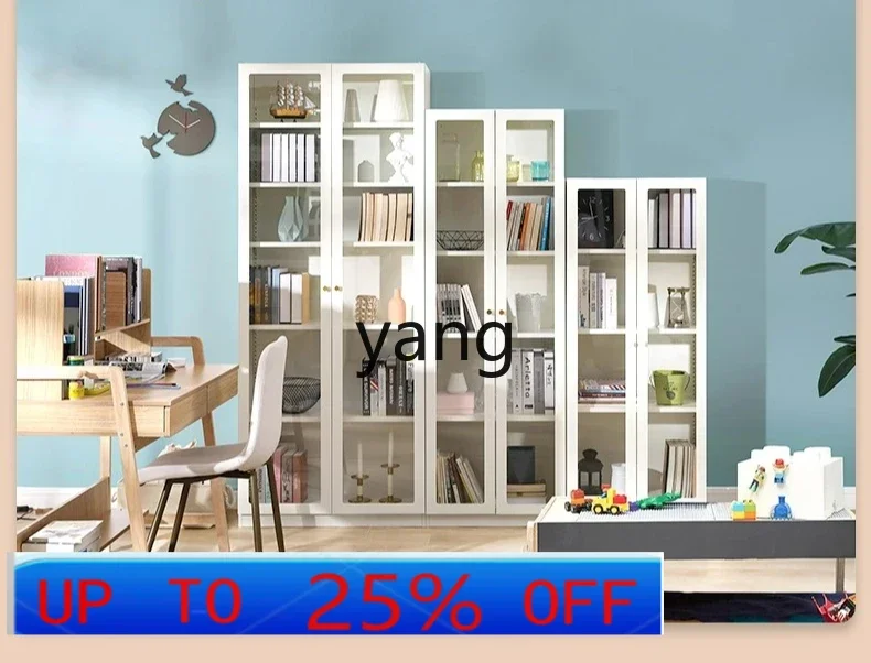 

Ltt full wall solution bookcase bookshelf glass door display storage locker