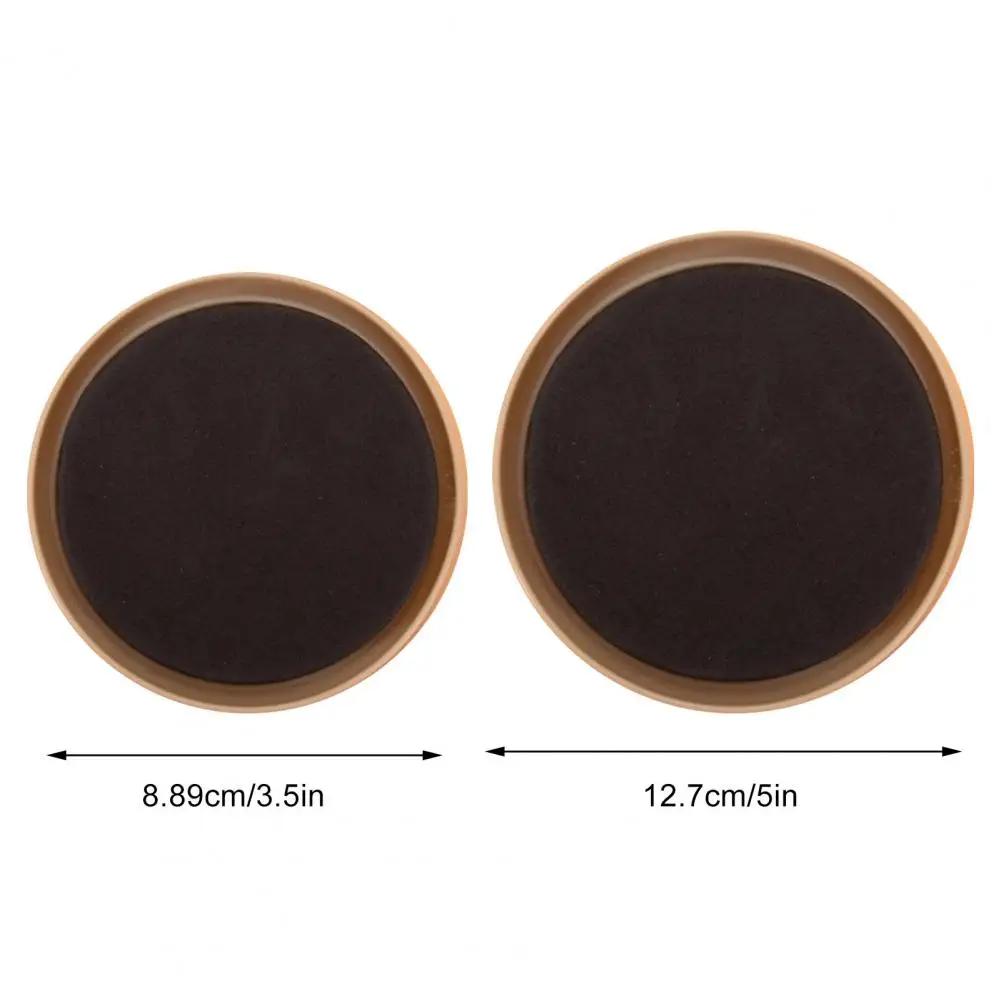 4 قطعة الأثاث المنزلق السجاد الصلبة الطابق الأثاث المحرك قابلة لإعادة الاستخدام الأثاث أريكة طاولة السرير مكتب الطابق حامي تتحرك الوسادة