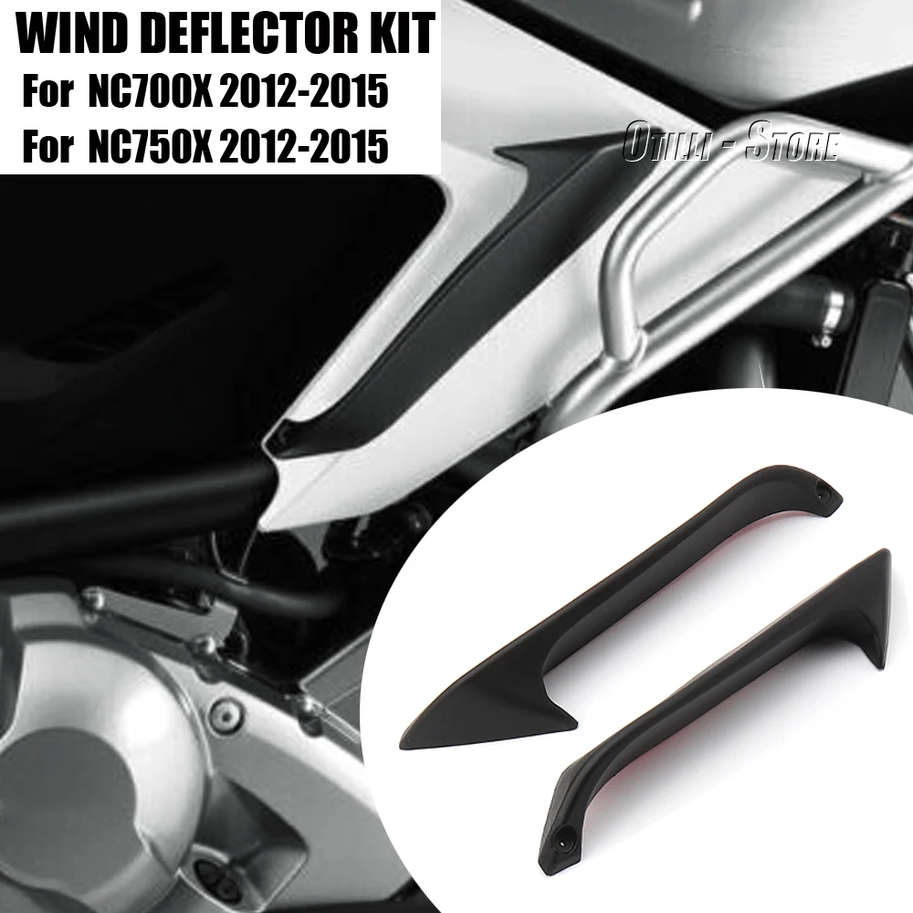 

Motorcycle Accessories Fairing Kit Black Upper Side Air Deflector For HONDA NC700X NC 700 X NC750X NC 750X 2012 2013 2014 2015