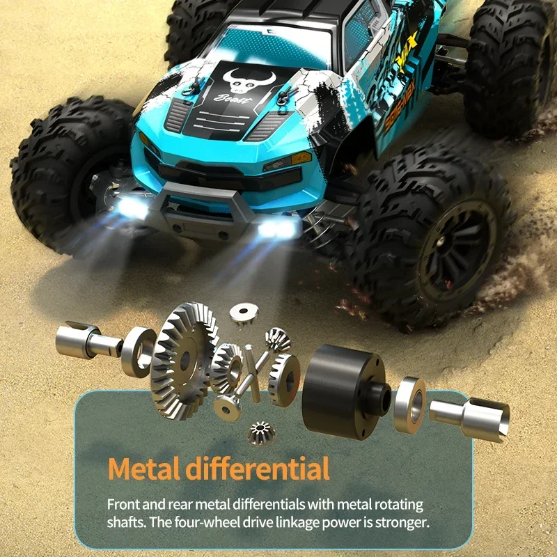 SG116PRO/MAX Remote Control Car 1:16 Scale Brushless Off-Road Drift Vehicle 80KM/H Four-Wheel Drive Racing RC Car For Kids Adult