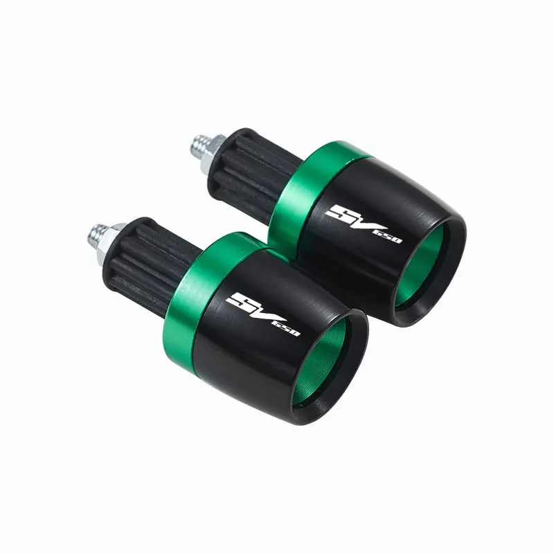 Motorcycle Accessories Handlebar Grips Ends Handle Bar Cap End Plug For Suzuki SV 650/650X SV650 SV650X Gladius SFV 650 SFV650