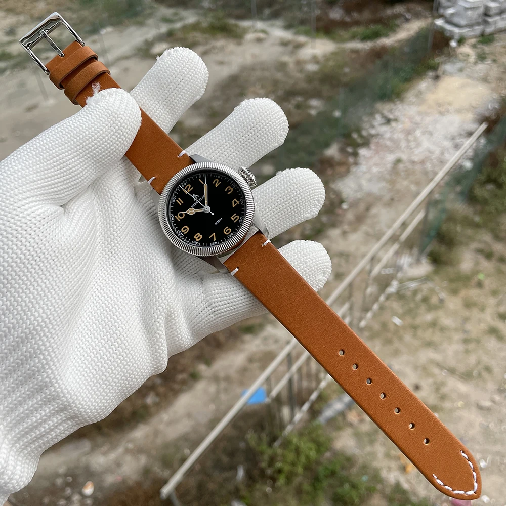 STEELFLIER-Reloj de pulsera de cuarzo oficial SF741, reloj deportivo de lujo Swiss C3 luminoso VH31, silencioso, barrido, segundo movimiento, 200M,