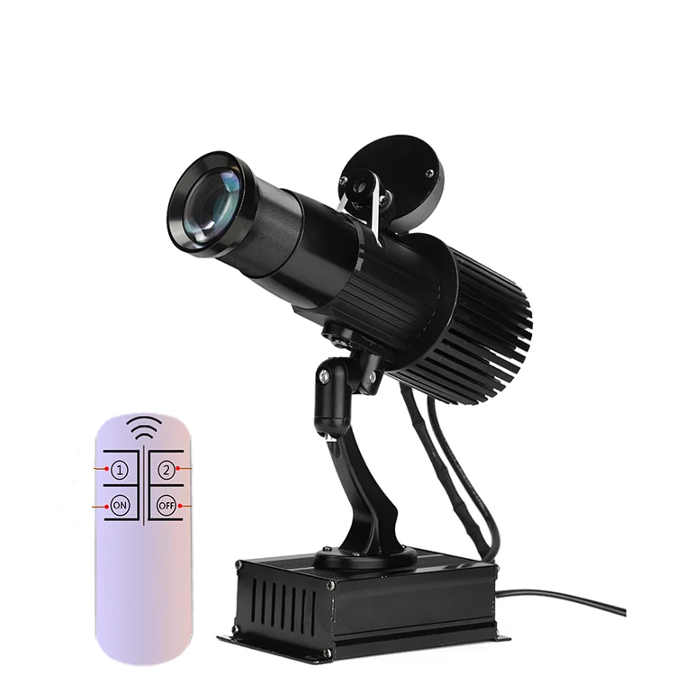 for30w Non waterproof Pattern Projector Black Color Indoor Gobo Projectors Advertising Projection Lamp