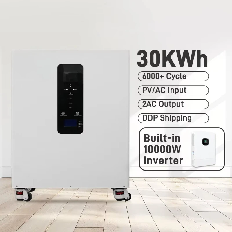 Eco Friendly Three Phase Commercial Ess Inverter All In One Unit Ip55 Outdoor For Factory Power Backup Stable Power Supply