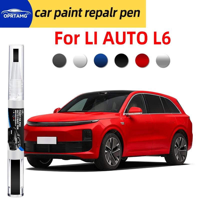 Caneta para retoque de pintura de carro, para li auto l6, reparo de arranhões na pintura, acessórios para reparo de carroceria, ferramentas de pintura