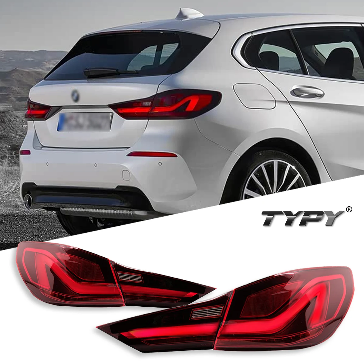 

TYPY Car For BMW 1 Series F40 2019-2020 Headlight Upgrade Modified to New DRL Dynamic Turn Signal LED Headlight Auto Accessories
