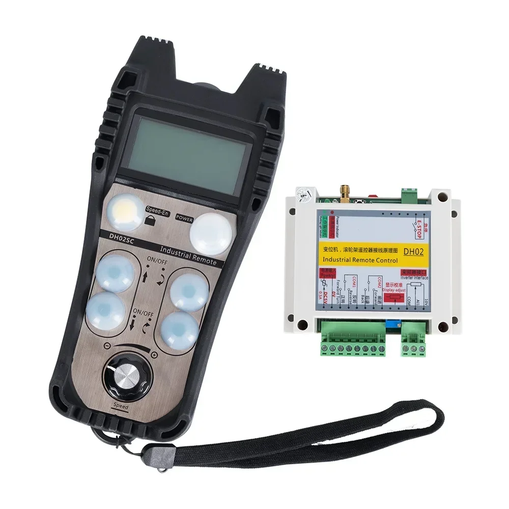 

NEW IP67 Waterproof 433MHZ Industrial Use Wireless Remote Controller for Cable Pulling Machine Logistic Lifting Machinery Quarry