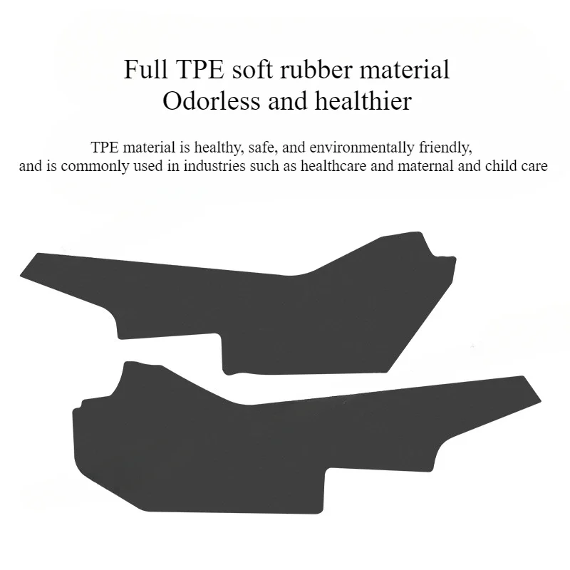 Center ควบคุมด้านข้าง Anti-KICK Pad สําหรับ Tesla รุ่น Y Juniper 2025 TPE ด้านข้าง Defense KICK Pad ป้องกันรถอุปกรณ์เสริม