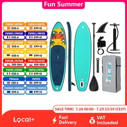 FunWater Inflatable Stand Up Paddle Board Paddling Board Surfboard Surf Sup Board 320-385CM  Non-Slip Water Sport Paddle Board