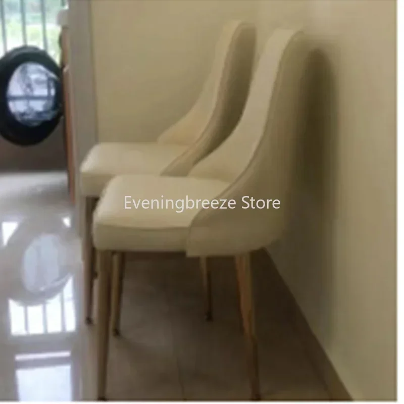 Individual Armchair Soft Chair Single Lightweight Decorative Baby Table Modern Luxury Dining Wooden Kitchen Chairs Pack