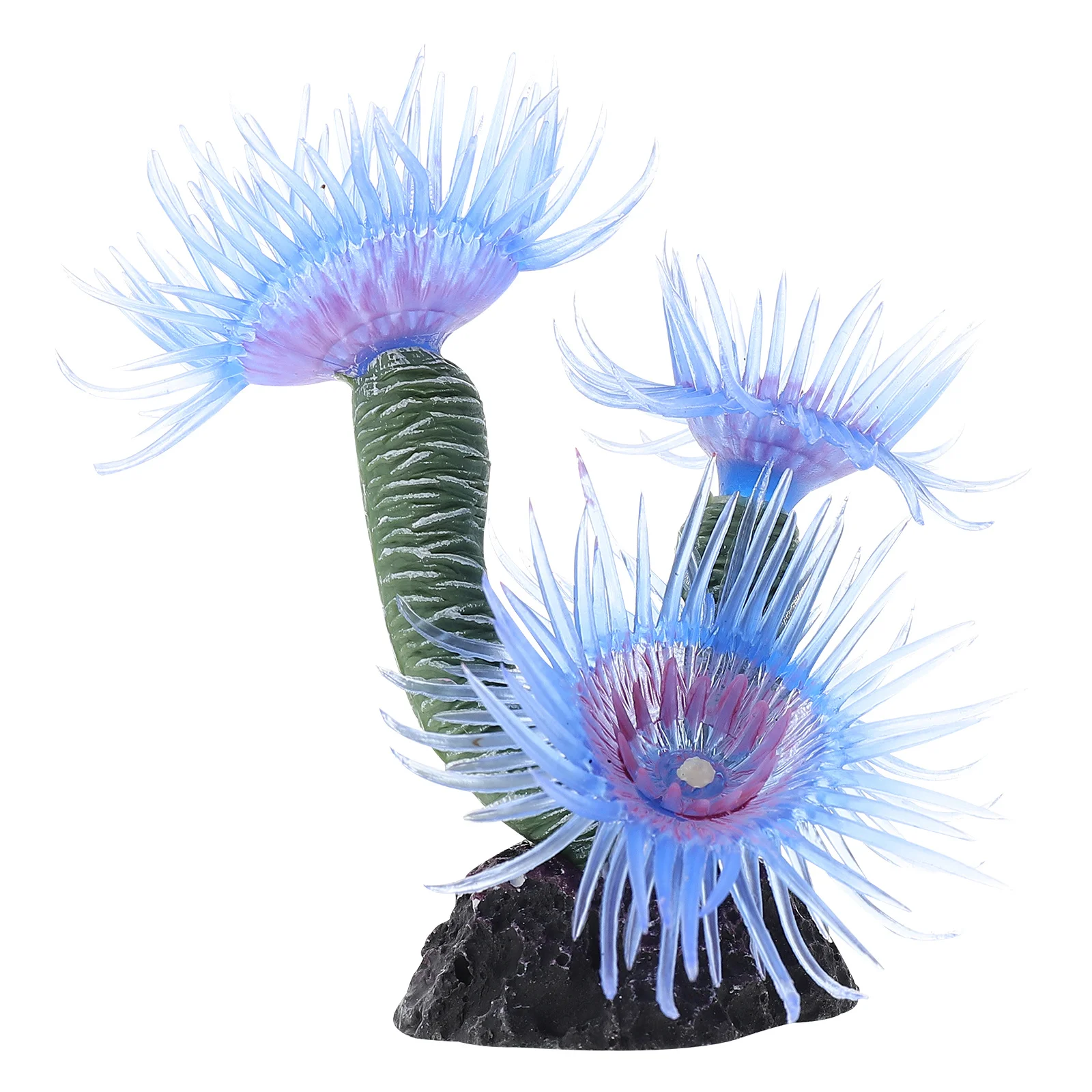 

1Pcs Lifelike Resin Coral Ornament for Aquarium Fish Tank Decor Flat Bottom Stable Artificial Coral Landscape Enhancement