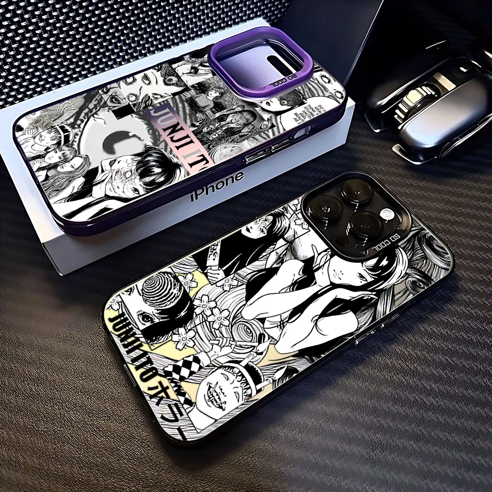 Japan Junji Ito Terror Case per Xiaomi Redmi A1 13C 9C 9T Note 7 8 9 9S 10 11 12 13 Pro K60 Ultra 5G Cover posteriore antiurto opaca