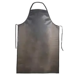 Waterproof Black PVC Apron Kitchen Baking Cooking Accessories Housework Restaurant Farm Baking Cleaning Tools Oilproof Apron