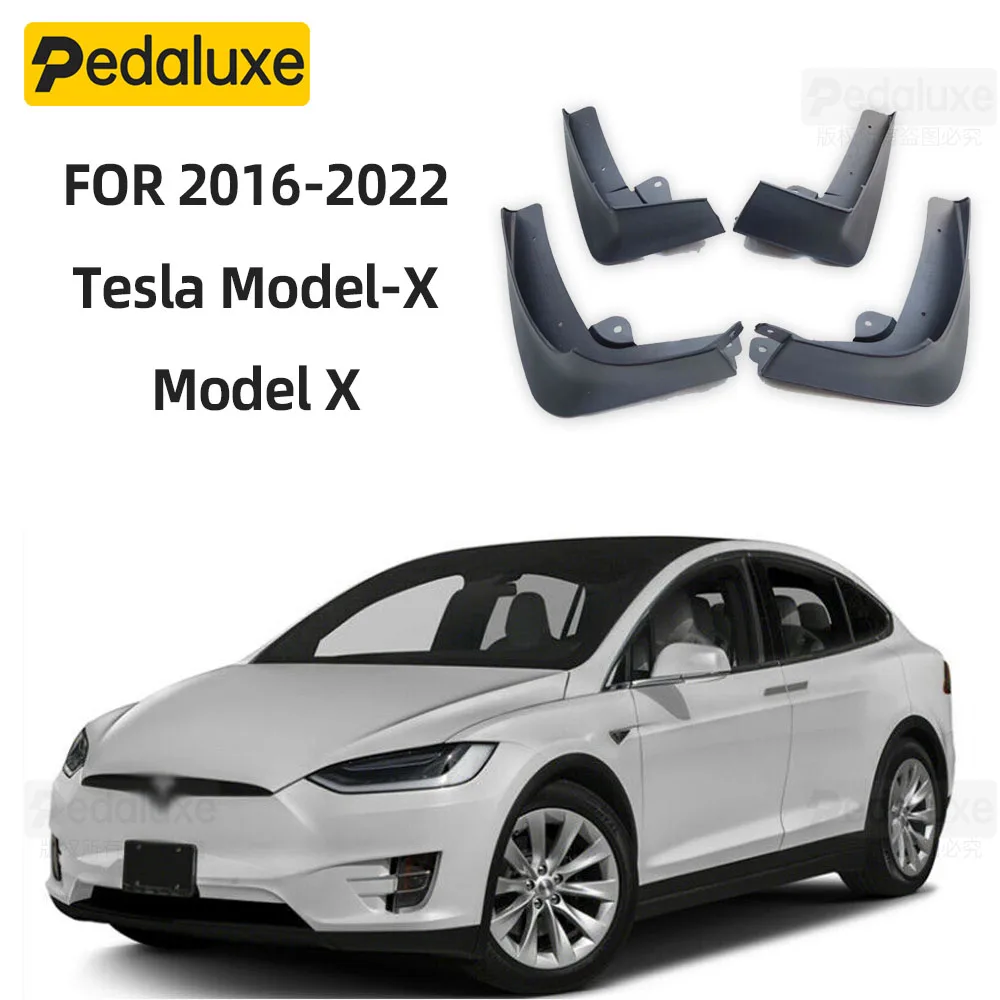 

Оригинальные OEM брызговики от грязи без дрели для 2016-2022 Tesla Model-X Model X