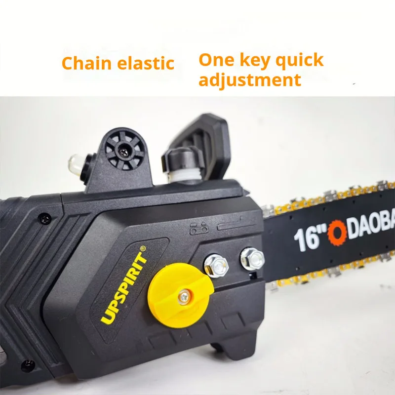 16″ Electric Chain Saw 1800W Logging saw chain saw Cutting Machine 220V household portable woodworking chainsaw Pruning tool