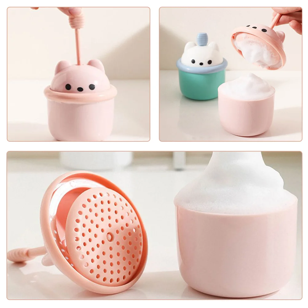 Facial Cleanser Foamer Portable Bubble Maker Cleaner Face Wash Washing Foams Cup Foaming Bottle Pump Sparkling