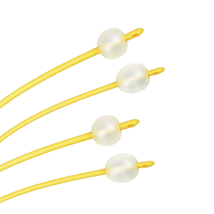 Medical Disposable PVC Material CE Certification 2 Way Urethral Catheter Catheter Foley