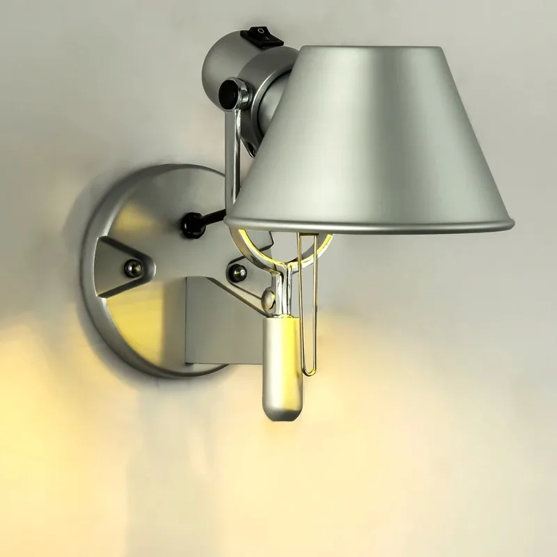 Modern Led Wall Lamp Bedroom Wall mount light for Bedside Bedroom Adjustable Lighting Corridor sconce solid nightlight bed side