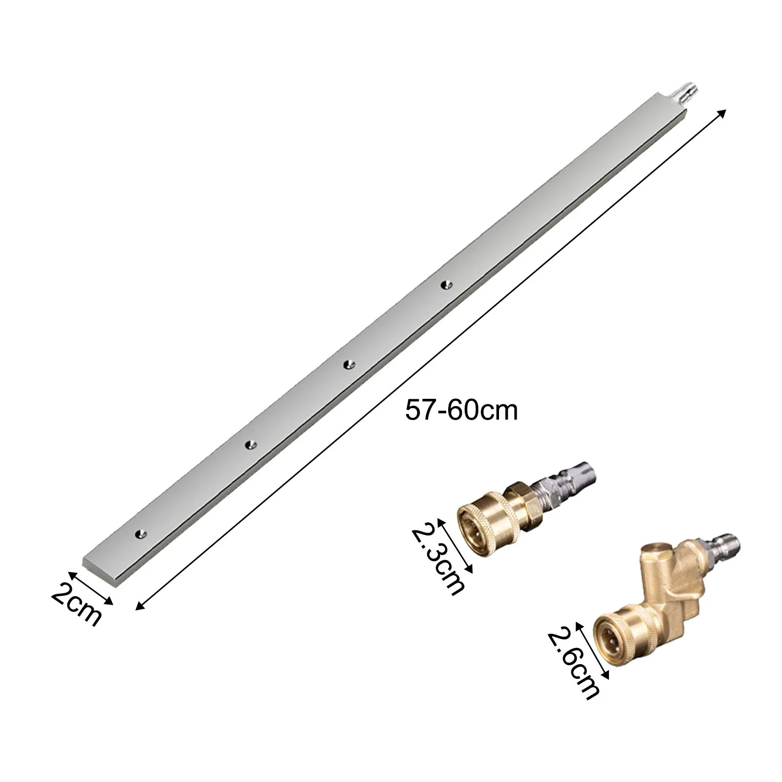 

Car Water Tank Cleaning Tools For Car Radiator Condenser Tools Parts 60cm Pole Tracheal Quick-Connect With Joint Cleaning Kit