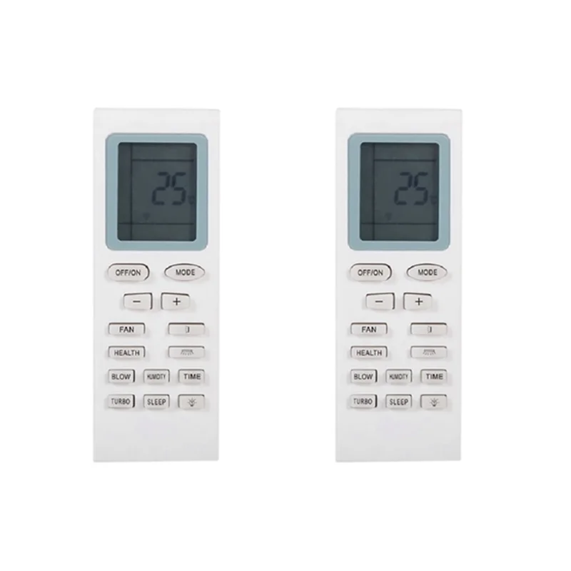 

【Buy Now】2X Suitable For Gree Air Conditioner Remote Control Ybof Controller Yb1fa Yb1f2 Ybof2 High Quality Remote Control