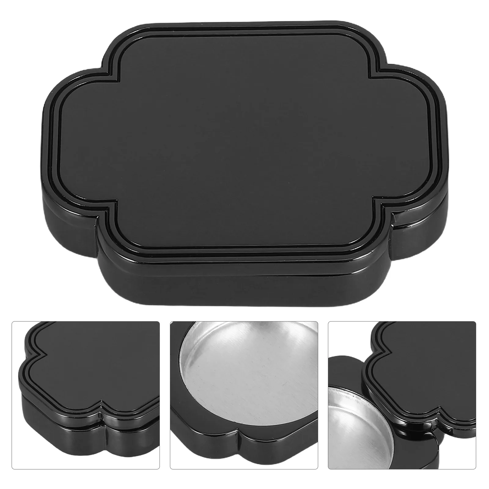 Empty Metal Balm Boxes Solid Perfume Containers Portable Mini Tin Lid Travel Refillable Holder Small Box