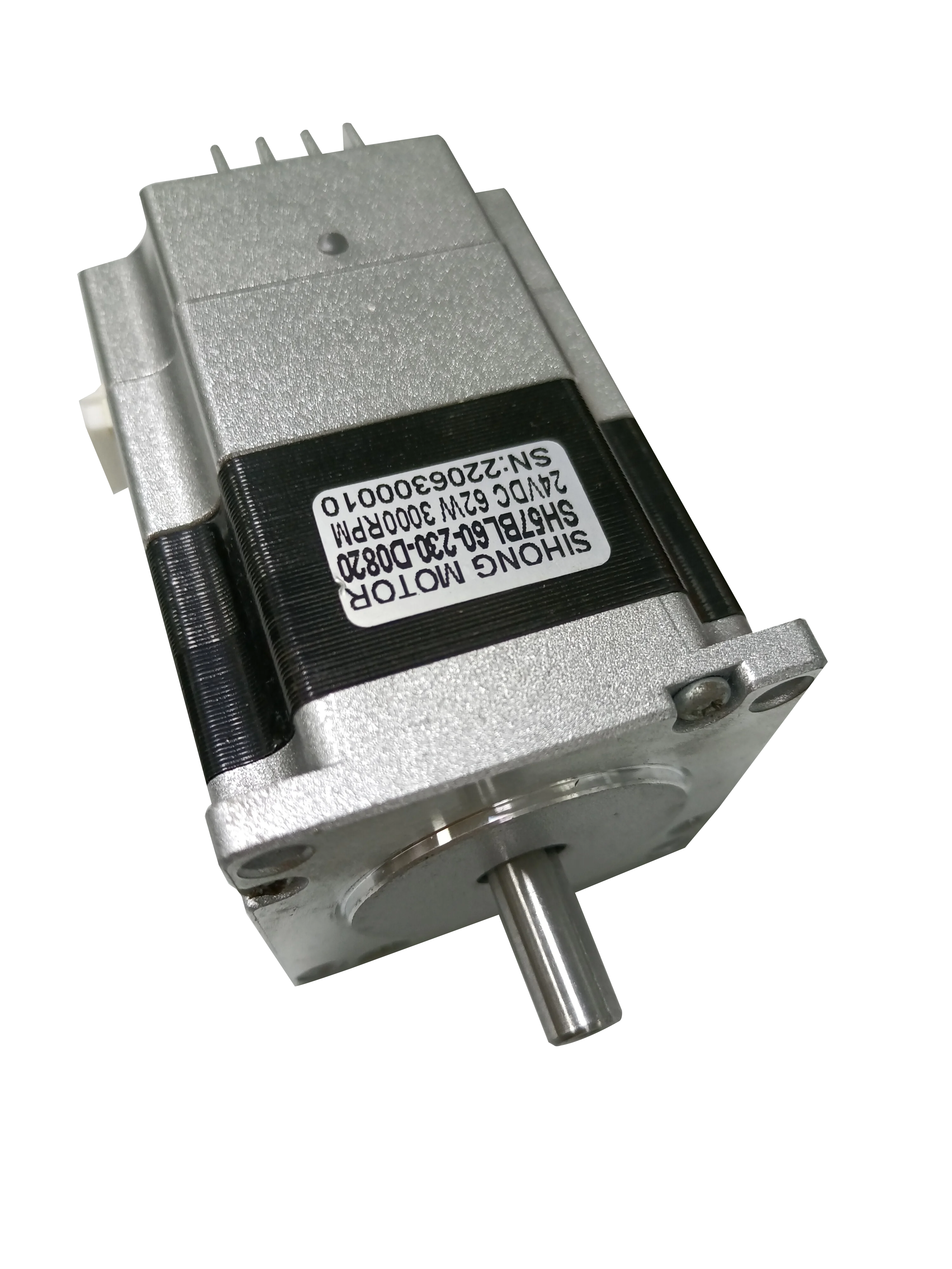 2023 New Product Siheng Motor Factory 57mm 1.45nm DC Servo Motor 85W 24V Integrated Motor Driver with High Performance