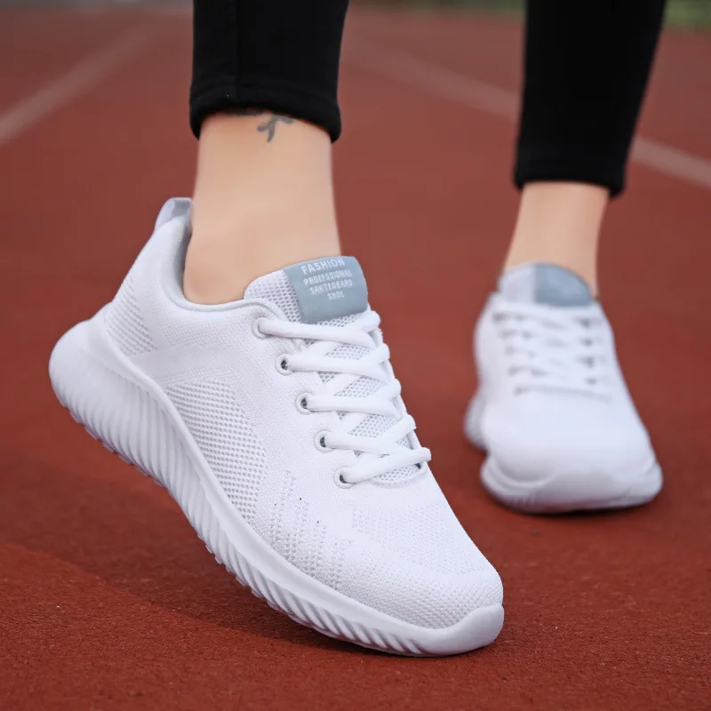 

Women's Walking Shoes Fashion Lightweight Breathable Sneakers Casual Thick Bottom Shake Shoes Size 35-42