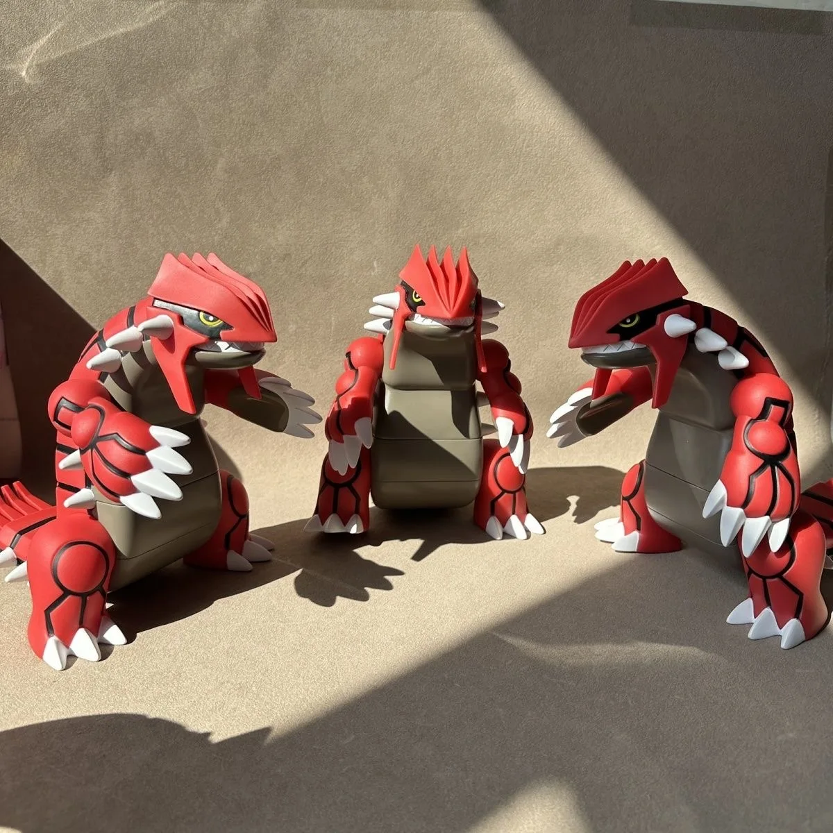 

Anime Peripherals Legend Of The Elves Groudon Model Figure Collect Ornaments Toys Boys Gifts 24cm